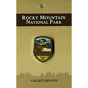 Rocky mountain national park collector's pin - RMNP Elk.