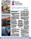 Beaver mountain university quarterly newsletter.