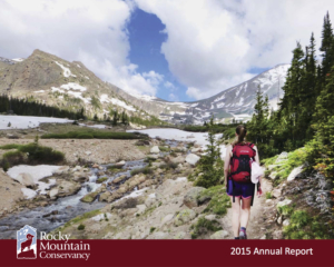 The cover image of the 2015 annual report