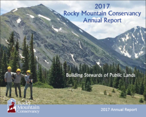 The cover of the 2017 annual report