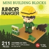 Mini Building Blocks - Junior Ranger Green.
