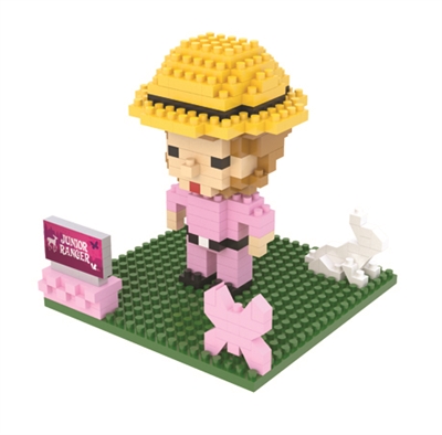 Mini block pink panther because I'm bored #block #miniblock #lego