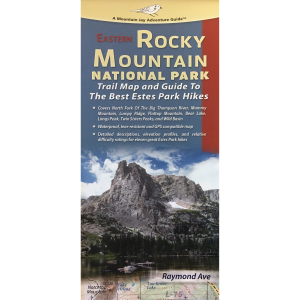 Eastern Rocky Mountain National Park Trail and Recreation map.