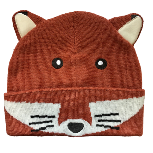 A knitted Hat - Kids Fox Beanie.