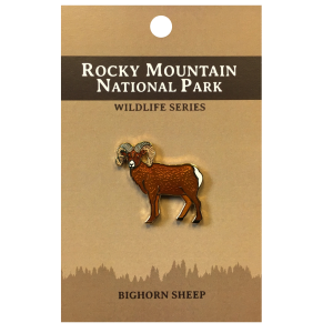 Rocky Mountain National Park Pin - RMNP North American Wildlife Series Bighorn Sheep