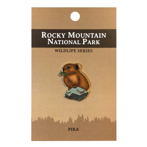 Rocky Mountain National Park RMNP North American Wildlife Series Pika pin.