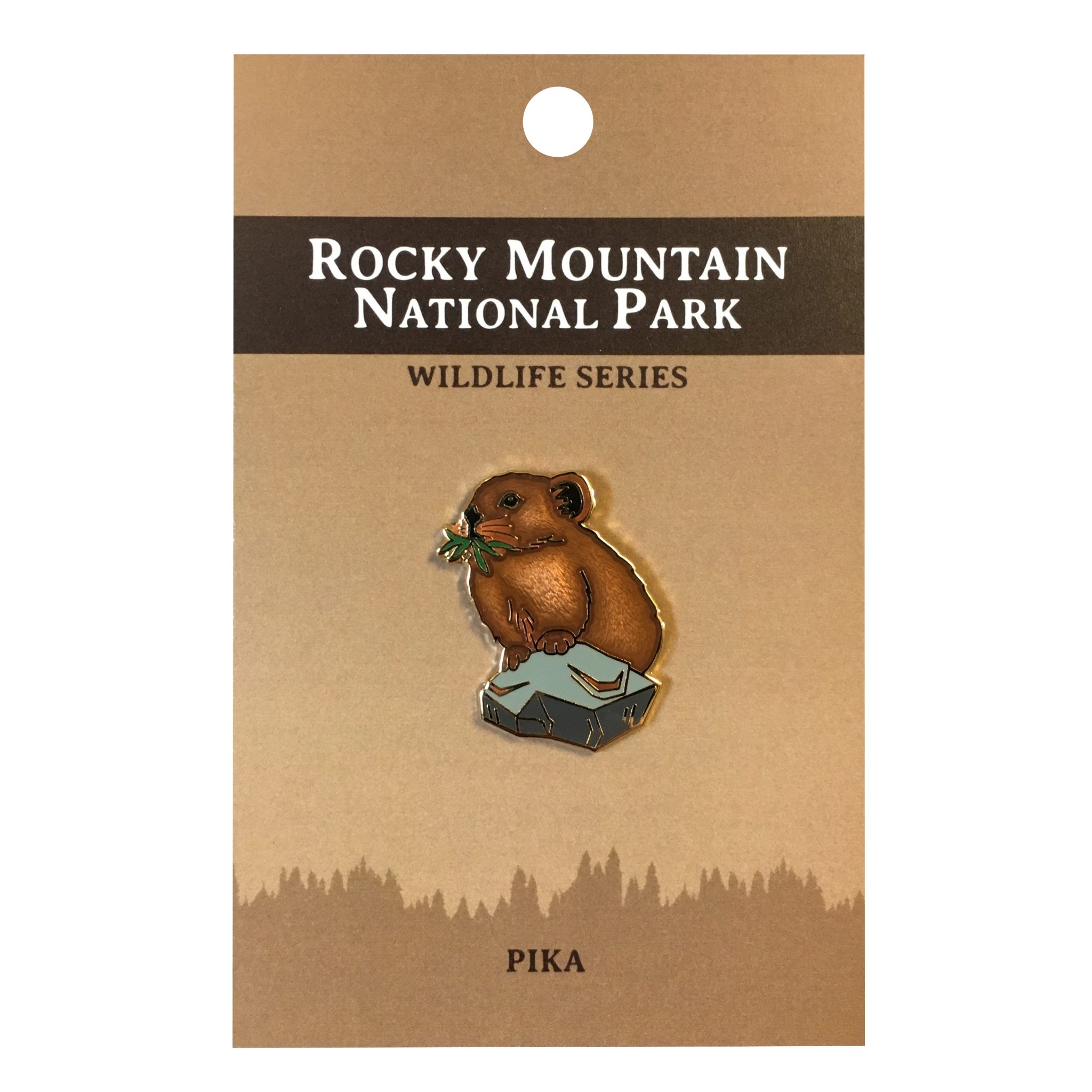 Pin Rmnp North American Wildlife Series Pika Rocky Mountain Conservancy