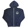 Gray zip hoodie 1