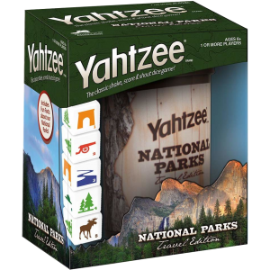 Yahtzee: National Parks Edition mug.