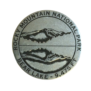 Rocky mountain national park Collectible Token - RMNP Bear Lake.