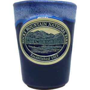 Great Shot Glass - Deneen RMNP Bear Lake Blue