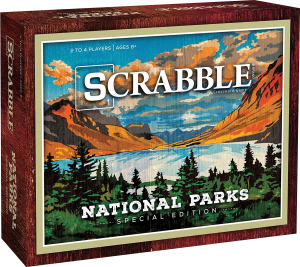Scrabble: National Parks Edition.