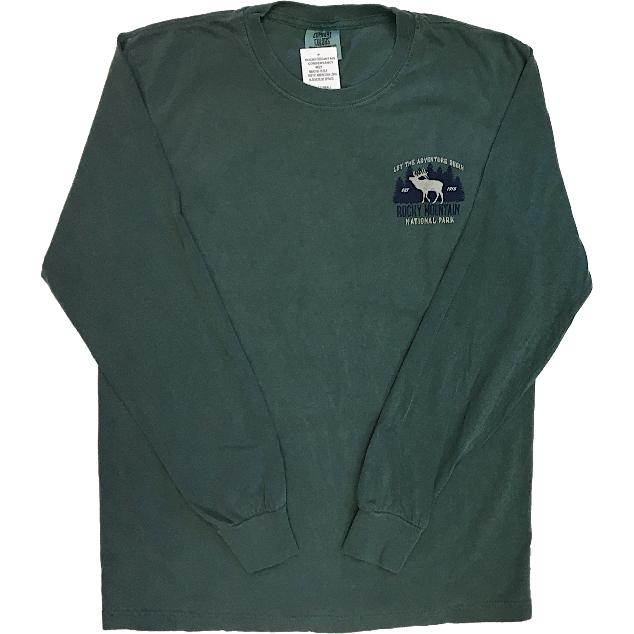 Markeret Opstå tilpasningsevne Long Sleeve Shirt - RMNP Vintage Elk - Rocky Mountain Conservancy