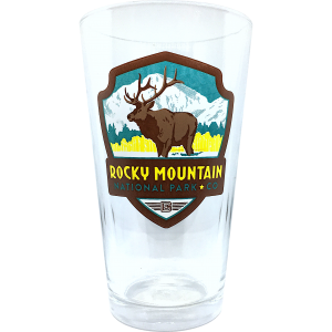 Rocky Mountain National Park pint glass.