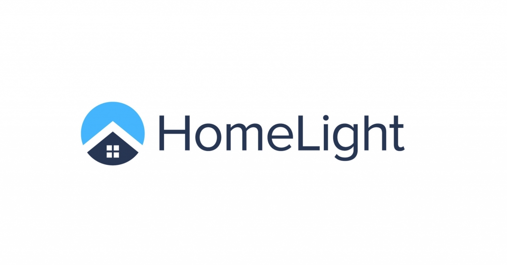 Homelight logo on a white background.