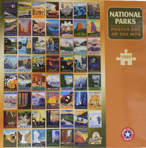 National parks Puzzle - WPA Poster Art Jigsaw.