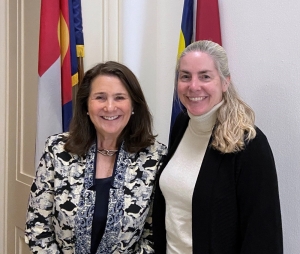 Two women smiling for a picture