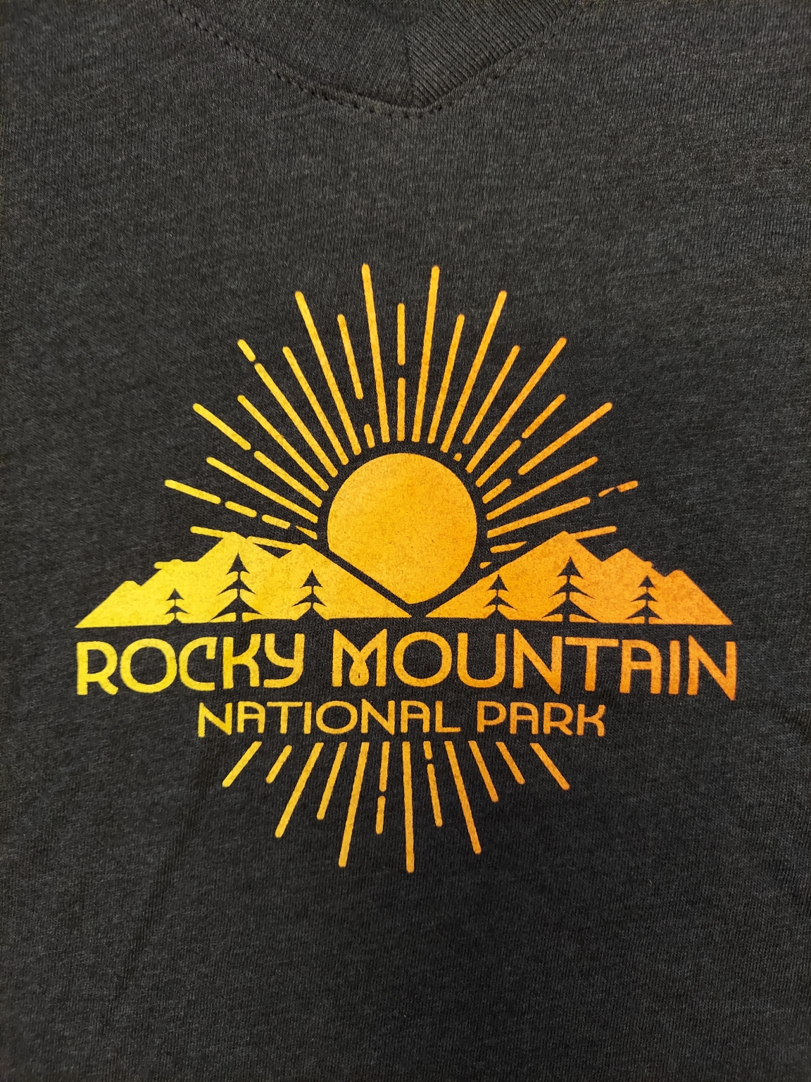 T-Shirt - RMNP Sun Rays - Rocky Mountain Conservancy