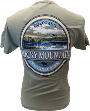 Colorado RMNP Panorama t-shirt.