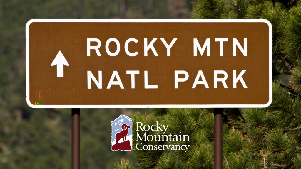 Rocky mtn nail park sign.